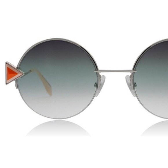 FENDI sunglasses FF0243/S 51mm silver/green - Picture 1 of 5